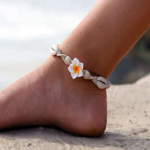 "Seashell Beach Anklets: Embrace Coastal Elegance for Every Step"