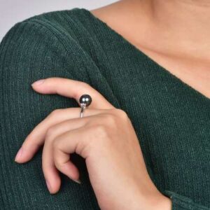 Pearl Ring Wholesale - Natural Deep Sea Nanyang Pearl Ring