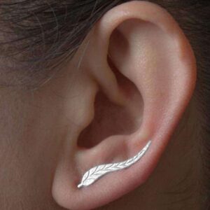 Stylish stud earrings for women - Ear climber earrings