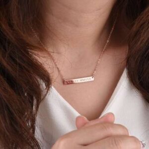 Design Your Own Exclusive Long My Name Necklace - Customizable Jewelry