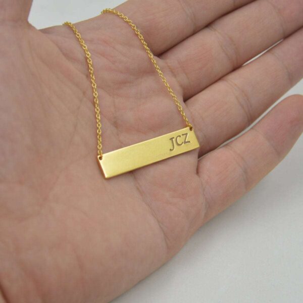 Design Your Own Exclusive Long My Name Necklace - Customizable Jewelry