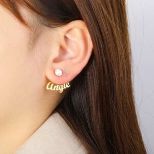 DIY Custom Name Earrings - Personalize Your Jewelry at YourBrand