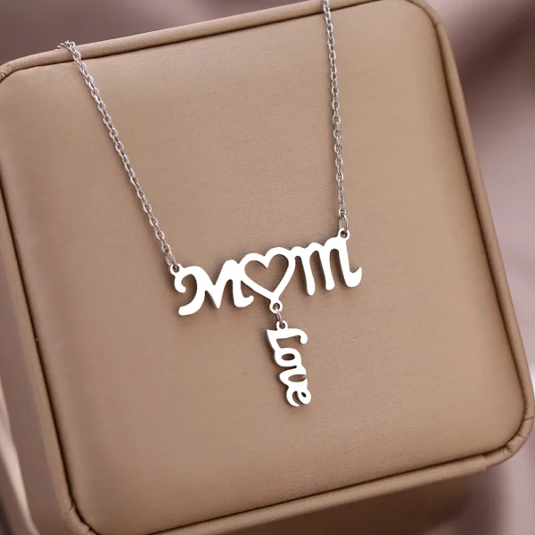 High-end Stainless Steel Necklaces Mothers Day Gifts UK